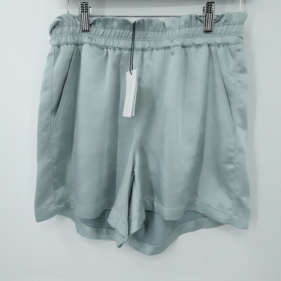 Melissa Nepton Lauren Shorts Womens Small Sparkling Green Relaxed Casual‎ Lounge